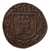 TMNK 04847
          <br/>
          Rekenpenning van de stad Doornik (Tournai)
          <br/>
          <em>Spaanse Nederlanden</em>