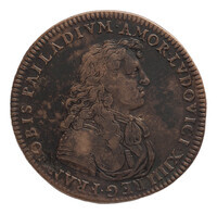 TMNK 04934
          <br/>
          Rekenpenning over de versterking van Doornik (Tournai) door de Fransen
          <br/>
          <em>Spaanse Nederlanden</em>