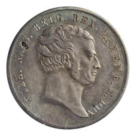 TMNK 05106
<br/>
Rekenpenning (strooipenning) bij de inhuldiging van koning Willem I te Brussel
<br/>
<em>Verenigd Koninkrijk der Nederlanden (1815-1830)</em>