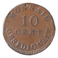 TMNK 05226
<br/>
Tien centime (noodmunt) uit Antwerpen
<br/>
<em>Antwerpen</em>