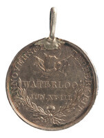 TMNK 05295
<br/>
Medaille voor de soldaten van Hannover die deelnamen aan de slag bij Waterloo, voor Franz van Grafft, draagteken
<br/>
<em>Verenigd Koninkrijk, koninkrijk (1800-heden)</em>