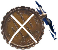 TMNK 05335
<br/>
Moed en trouw voor Nederlands Indië, draagpenning
<br/>
<em>Nederland, Koninkrijk (1830-heden)</em>