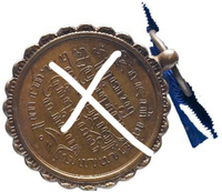 TMNK 05335
<br/>
Moed en trouw voor Nederlands Indië, draagpenning
<br/>
<em>Nederland, Koninkrijk (1830-heden)</em>