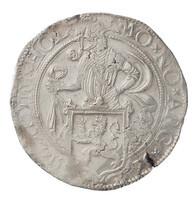 TMNK 05640
          <br/>
          Leeuwendaalder uit Holland op naam van Philips II, koning van Spanje (1556-1598)
          <br/>
          <em>Holland, graafschap</em>