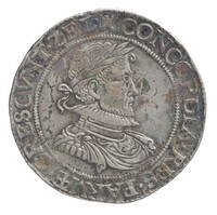 TMNK 05730
          <br/>
          Leicesterreaal uit Zeeland op naam van Robert Dudley, sir, graaf van Leicester
          <br/>
          <em>Republiek der Zeven Verenigde Nederlanden, Zeeland, provincie (1581-1795)</em>
