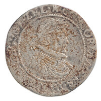 TMNK 05731
          <br/>
          Halve leicesterreaal uit Zeeland op naam van Robert Dudley, sir, graaf van Leicester
          <br/>
          <em>Republiek der Zeven Verenigde Nederlanden, Zeeland, provincie (1581-1795)</em>