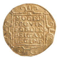 TMNK 05760
          <br/>
          Gouden dukaat uit Utrecht
          <br/>
          <em>Republiek der Zeven Verenigde Nederlanden, Utrecht, heerlijkheid (1528-1798)</em>