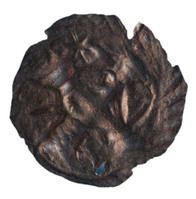 TMNK 05775
<br/>
Penning uit Sleeswijk van Waldemar de Grote (1154-1182) (imitatie?)
<br/>
<em>Sleeswijk</em>