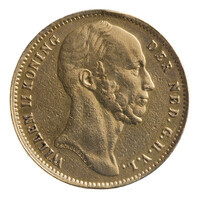 TMNK 05859
          <br/>
          Tien gulden uit Nederland op naam van Willem II, koning der Nederlanden (1840-1849)
          <br/>
          <em>Nederland, Koninkrijk (1830-heden)</em>