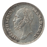 TMNK 05869
          <br/>
          Tien cent (dubbeltje) uit Nederland op naam van Willem II, koning (1840-1849)
          <br/>
          <em>Nederland, Koninkrijk (1830-heden)</em>