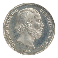 TMNK 05876
          <br/>
          Halve gulden uit Nederland op naam van Willem III, koning der Nederlanden (1849-1890)
          <br/>
          <em>Nederland, Koninkrijk (1830-heden)</em>