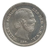 TMNK 05877
          <br/>
          Vijf cent (stuiver) uit Nederland op naam van Willem III, koning der Nederlanden (1849-1890)
          <br/>
          <em>Nederland, Koninkrijk (1830-heden)</em>