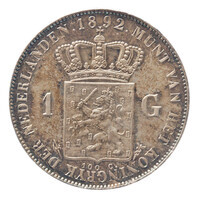 TMNK 05880
          <br/>
          Gulden uit Nederland op naam van Wilhelmina, koningin der Nederlanden (1890-1948)
          <br/>
          <em>Nederland, Koninkrijk (1830-heden)</em>
