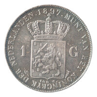 TMNK 05884
          <br/>
          Gulden uit Nederland op naam van Wilhelmina, koningin der Nederlanden (1890-1948)
          <br/>
          <em>Nederland, Koninkrijk (1830-heden)</em>