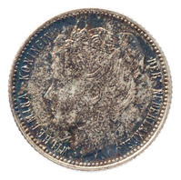 TMNK 05891
          <br/>
          Vijfentwintig cent (kwartje) uit Nederland op naam van koningin Wilhelmina (1890-1948)
          <br/>
          <em>Nederland, Koninkrijk (1830-heden)</em>