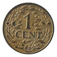 TMNK 05921
          <br/>
          Cent uit Nederland, Suriname, Curaçao op naam van koningin Wilhelmina (1890-1948)
          <br/>
          <em>Curaçao, Nederland & Suriname, Koninkrijk der Nederlanden (1830-heden)</em>