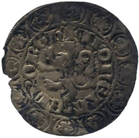 TMNK 06017
<br/>
Groot uit Gelre op naam van Reinoud II (graaf 1326-1339)
<br/>
<em>Gelre, hertogdom (1339-1581)</em>