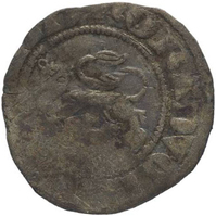 TMNK 06036
<br/>
Kwart groot uit Gelre op naam van Eleonora (Alianora), voogdes over Reinoud III (1343-1355)
<br/>
<em>Gelre, hertogdom (1339-1581)</em>