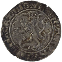 TMNK 06056
<br/>
Groot uit Gelre op naam van Reinoud III (hertog 1343-1361 en 1371)
<br/>
<em>Gelre, hertogdom (1339-1581)</em>
