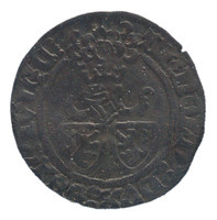 TMNK 06209
<br/>
Kwart groot uit Gelre op naam van Arnold van Egmond, hertog (1423-1465, 1471-1473) / Jan II van Egmont, voogd (1423-1436)
<br/>
<em>Gelre, hertogdom (1339-1581)</em>