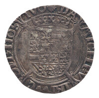 TMNK 06610
<br/>
Vier stuiver (krabbelaar) uit Gelre op naam van Karel V, keizer (1519-1556)
<br/>
<em>Gelre, hertogdom (1339-1581)</em>