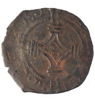 TMNK 06616
<br/>
Hollandse penning uit Gelre op naam van Karel V, keizer (1519-1556)
<br/>
<em>Gelre, hertogdom (1339-1581)</em>