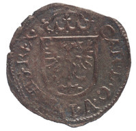 TMNK 06617
<br/>
Hollandse penning uit Gelre op naam van Karel V, keizer (1519-1556)
<br/>
<em>Gelre, hertogdom (1339-1581)</em>