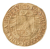 TMNK 06621
<br/>
Reaal uit Gelre op naam van Karel V, keizer (1519-1556)
<br/>
<em>Gelre, hertogdom (1339-1581)</em>