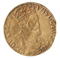TMNK 06635
<br/>
Reaal uit Gelre op naam van Philips II, koning van Spanje (1556-1598)
<br/>
<em>Gelre, hertogdom (1339-1581)</em>