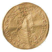 TMNK 06636
<br/>
Reaal uit Gelre op naam van Philips II, koning van Spanje (1556-1598)
<br/>
<em>Gelre, hertogdom (1339-1581)</em>