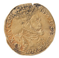 TMNK 06637
<br/>
Reaal uit Gelre op naam van Philips II, koning van Spanje (1556-1598)
<br/>
<em>Gelre, hertogdom (1339-1581)</em>