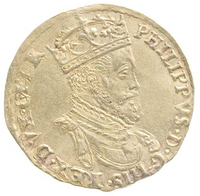 TMNK 06654
<br/>
Reaal uit Gelre op naam van Philips II, koning van Spanje (1556-1598)
<br/>
<em>Gelre, hertogdom (1339-1581)</em>