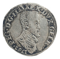 TMNK 06685
          <br/>
          Tiende philipsdaalder uit Gelre op naam van Philips II, koning van Spanje (1556-1598)
          <br/>
          <em>Gelre, hertogdom (1339-1581)</em>
