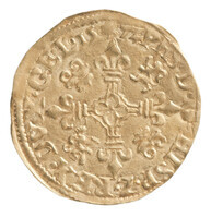 TMNK 06728
          <br/>
          Kroon uit Gelre op naam van Philips II, koning van Spanje (1556-1598)
          <br/>
          <em>Gelre, hertogdom (1339-1581)</em>