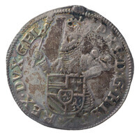TMNK 06764
          <br/>
          Halve statendaalder uit Gelderland op naam van Philips II, koning van Spanje (1556-1598)
          <br/>
          <em>Gelre, Staten van Gelderland</em>