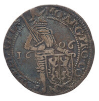 TMNK 06895
<br/>
Tien stuiver (twintiggrootstuk) uit Gelderland
<br/>
<em>Republiek der Zeven Verenigde Nederlanden, Gelderland, provincie</em>