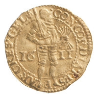 TMNK 06906
<br/>
Gouden dukaat uit Gelderland
<br/>
<em>Republiek der Zeven Verenigde Nederlanden, Gelderland</em>