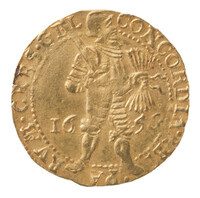 TMNK 07027
          <br/>
          Dubbele gouden dukaat uit Gelderland
          <br/>
          <em>Republiek der Zeven Verenigde Nederlanden, Gelderland</em>