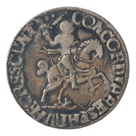 TMNK 07088
          <br/>
          Rijderschelling (sinds 1692 zesthalf) uit Gelderland
          <br/>
          <em>Republiek der Zeven Verenigde Nederlanden, Gelderland, provincie</em>