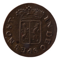 TMNK 07348
<br/>
Halve duit uit Gelderland voor de Verenigde Oostindische Compagnie
<br/>
<em>Gelderland, VOC, provincie</em>