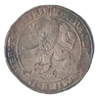 TMNK 07434
<br/>
Halve leeuwendaalder uit Batenburg op naam van Willem V van Bronckhorst, heer van Batenburg en Stein (1556-1573)
<br/>
<em>Batenburg, heerlijkheid (1534-1795)</em>