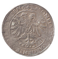 TMNK 07440
<br/>
Halve leeuwendaalder uit Batenburg op naam van Willem V van Bronckhorst, heer van Batenburg en Stein (1556-1573)
<br/>
<em>Batenburg, heerlijkheid (1534-1795)</em>