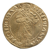 TMNK 07849
<br/>
Dubbele gouden dukaat uit Nijmegen
<br/>
<em>Nijmegen, stad</em>