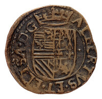 TMNK 08097
<br/>
Oord uit Roermond op naam van Albrecht en Isabella, soeverein vorsten over de Zuidelijke Nederlanden (1598-1621)
<br/>
<em>Spaanse Nederlanden, Roermond</em>