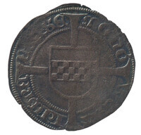 TMNK 08240
<br/>
Stuiver; stüber uit Kleef en Marck op naam van Jan II, hertog van Kleef, graaf van Marck (1481-1521)
<br/>
<em>Kleef en Marck, hertogdom en graafschap</em>