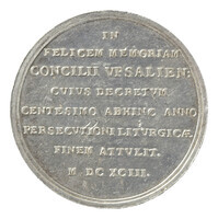 TMNK 08433
<br/>
Honderd jaar einde van de geloofsvervolgingen, herinnering aan het concilie van Uppsala
<br/>
<em>Zweden, Koninkrijk</em>