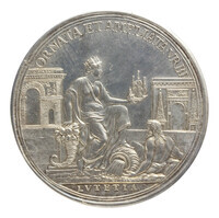 TMNK 08604
<br/>
Verfraaiïng en vergroting van Parijs
<br/>
<em>Frankrijk, Koninkrijk (987-1791)</em>