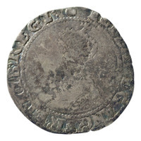 TMNK 08944
<br/>
Zes pence uit Engeland op naam van Elizabeth I Tudor, koningin van Engeland (1558-1603)
<br/>
<em>Engeland, koninkrijk</em>