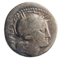 TMNK 09292
<br/>
Denarius uit de Romeinse Republiek op naam van Lucius Rutilus Flaccus
<br/>
<em>Romeinse Republiek</em>