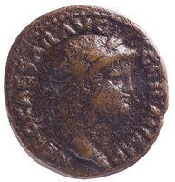 TMNK 09328
<br/>
As uit het Romeinse Keizerrijk op naam van Nero
<br/>
<em>Romeins Keizerrijk</em>